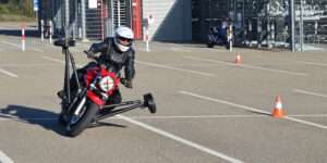 Kurvenfahren mit dem Motorrad